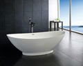 Artificial stone bathtub