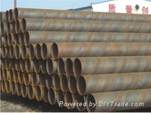 Double-sided spiral submerged arc welding steel pipe 2