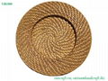 Rattan plate 3