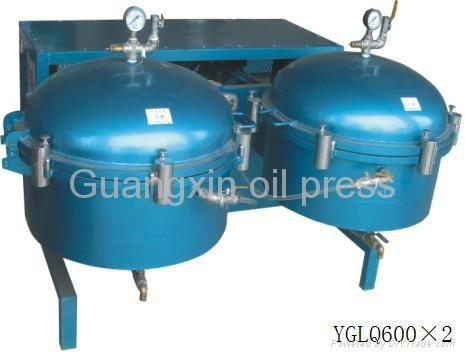 Air pressure tank filter press 2