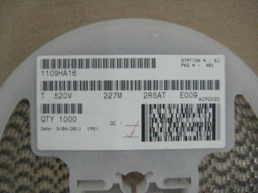 GRM55RR72E105KA01L tantalum capacitor 2