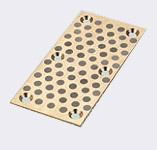 Self-lubricating plate 