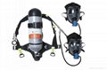 CE approved positive pressure air breathing apparatus 2