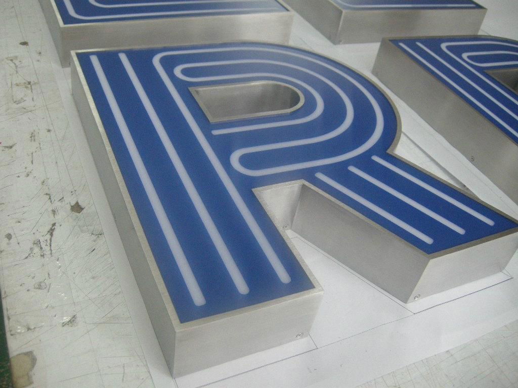 LED frontlit channel letter sign 2