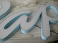 LED facelit channel letter sign 1