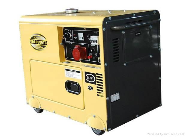 Electric portable soundproof diesel generator 