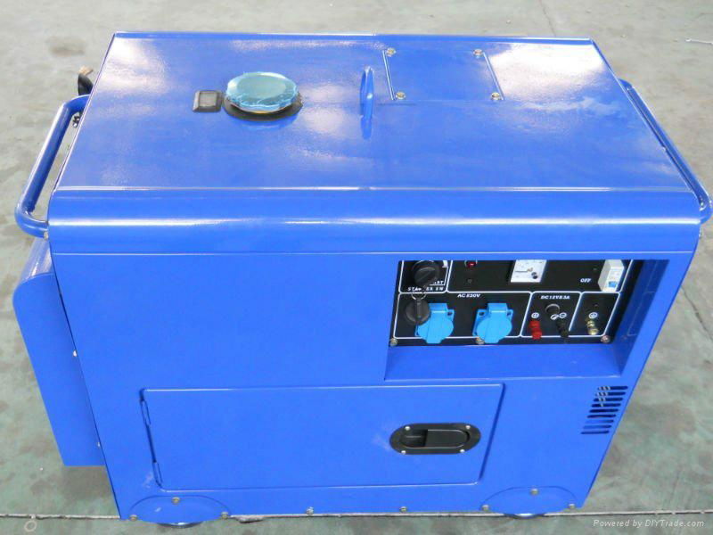 diesel generator set with wheels 3