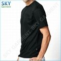Short Sleeve O-Neck Custom Cool Dry T Shirt 3