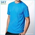 Short Sleeve O-Neck Custom Cool Dry T Shirt 4
