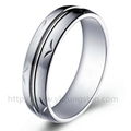 Garved tungsten ring.Tungsten