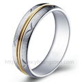 Garved tungsten ring.Tungsten