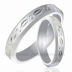 Garved Tungsten Ring