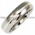 Cobalt chrome ring.Tungsten