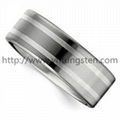 Cobalt chrome ring.Tungsten