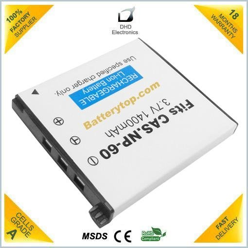 Rechargeable Camera battery NP-60 For Casio  2