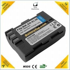Rechargeable digital camera battery pack for Nikon EN-EL3E Battery