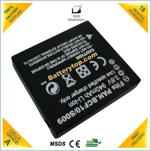 Replacement Camera Battery Pack BCF10 for Pansonic  2