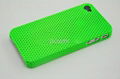 Air Jacket Perforated Net Hard Case For Iphone 4 4G 4S 4