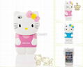 2 in1 Cute 3D Hello Kitty Hard Case for