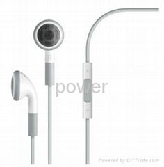 Earphone With Remote Mic for iPhone 3G 3GS 4G 4S Ipod Touch Nano Classic