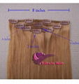 Clip in hair extension 1