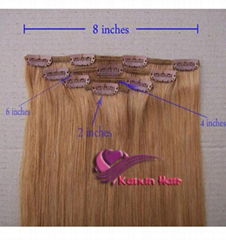 Clip in hair extension