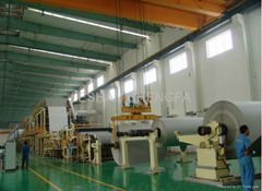 coated white board paper machine