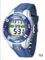 water proof 3ATM digital watch 3