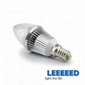 E14 3W Warm White LED Candle Light Bulb 1