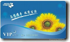 PVC Supermarket VIP card 