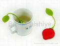 Fancy and Popular Silicone Tea Strainers 2