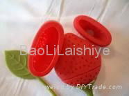 Fancy and Popular Silicone Tea Strainers 5