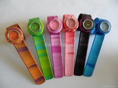 Fancy Mixed Color Silicone Watch
