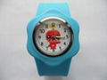 Hot!!! Quartz Silicone Slap Watch 1