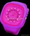 2012 Fashion Jelly Silicone Quartz Watch 2