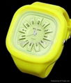2012 Fashion Jelly Silicone Quartz Watch 3
