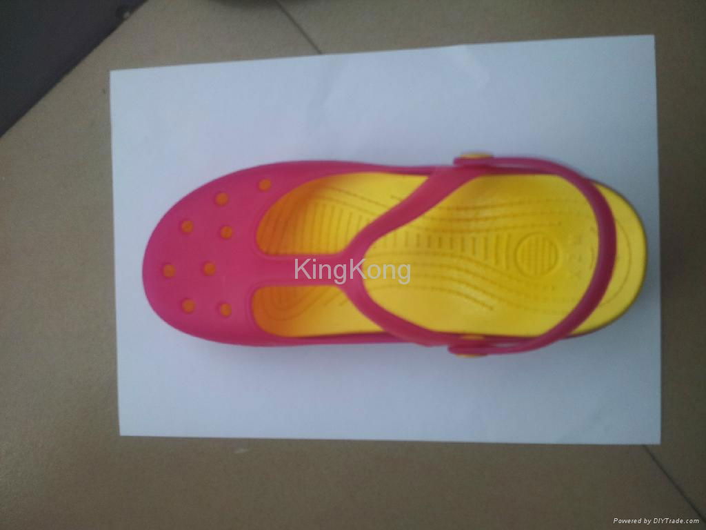 Lady PVC flat shoes making machine 3