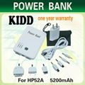 5200mAh Power Bank For Phone Ipad Apple