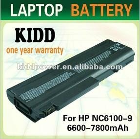 compatible laptop battery For HP NC6100 NC6200 NC6300 NX6100 6 cells