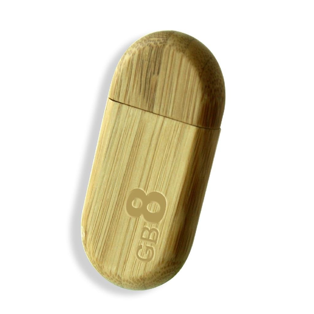 Wooden, Bamboo cover usb pen drive