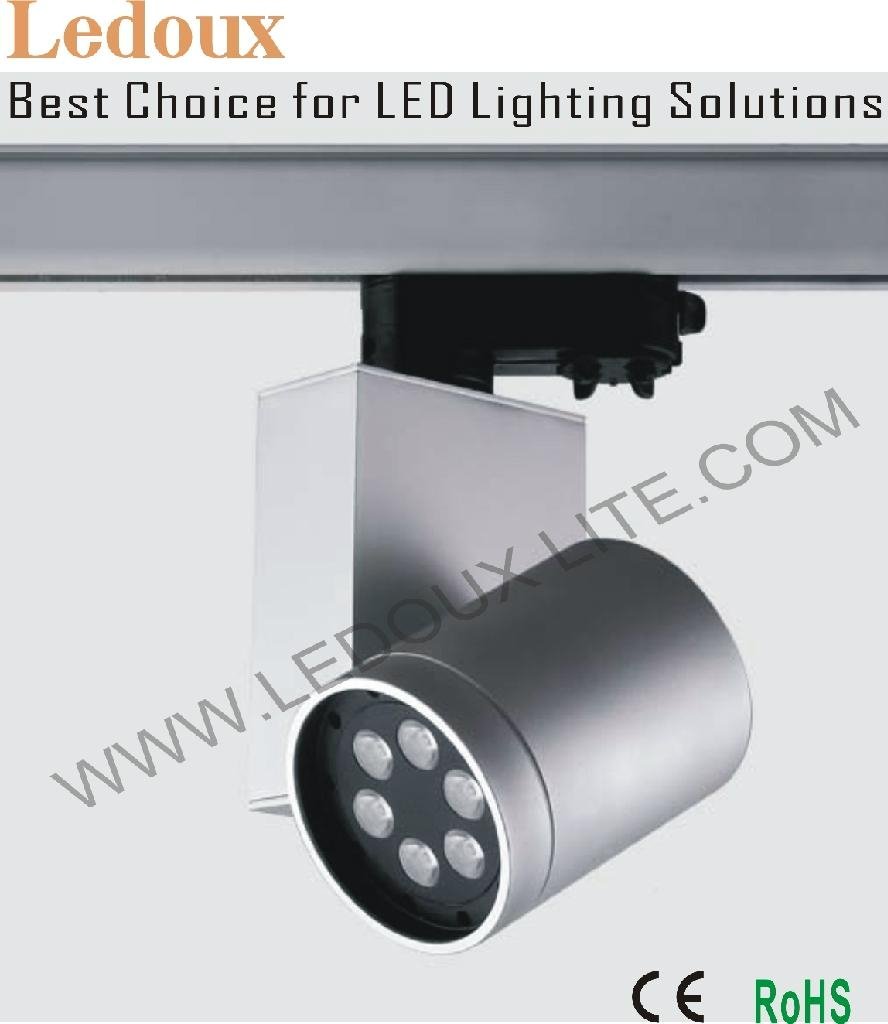 LED Track Light with Screwless Design (Cree XP-E LED 6x2W)