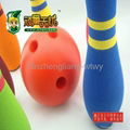 kids foam bowling toy set 3