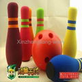 kids foam bowling toy set 4