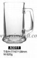 Beer glass, glass mugs 1