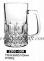 Beer glass, glass mugs 2