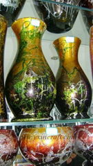 Retro vase, glass vase