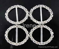 latest shoe buckle accessories rhinestone