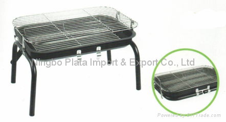 Folding Portable Steel Charcoal BBQ Grills 2