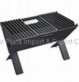 Folding Portable Briefcase Steel Charcoal BBQ Grills