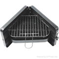 Folding Portable Briefcase Steel Charcoal BBQ Grills 1